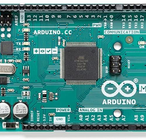 Alternative view of Arduino Mega 2560 REV3 [A000067]