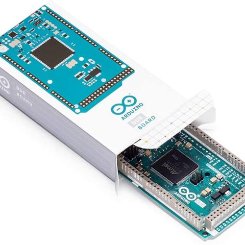 Alternative view of Arduino Due with Headers [A000062]