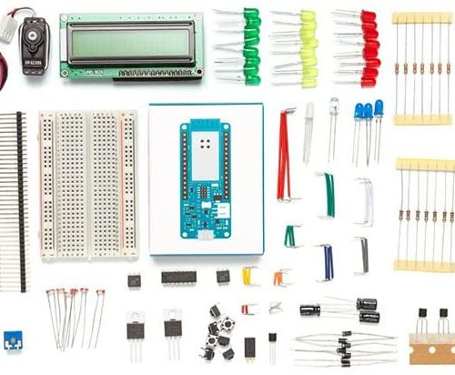 Alternative view of kit Arduino MKR IdO [GKX00006]
