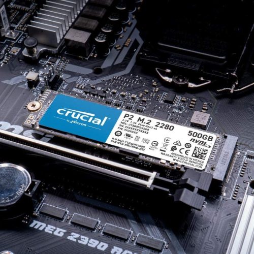CRUCIAL SSD M2 500GB P2 NVME M.2 SOLID STATE DRIVE – Image 3