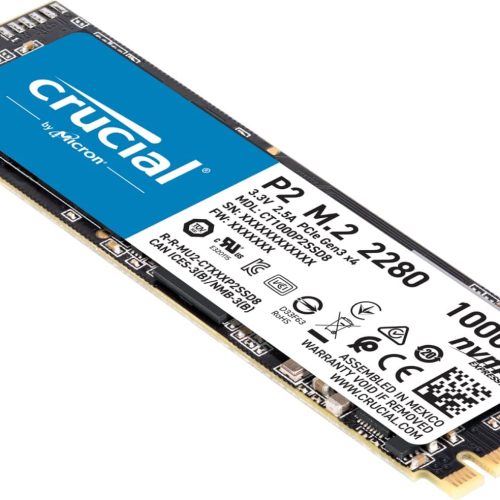 Alternative view of CRUCIAL SSD M2 1TB/ 1000GB P2 NVME M.2 SOLID STATE DRIVE