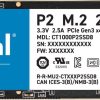CRUCIAL SSD M2 1TB/ 1000GB P2 NVME M.2 SOLID STATE DRIVE