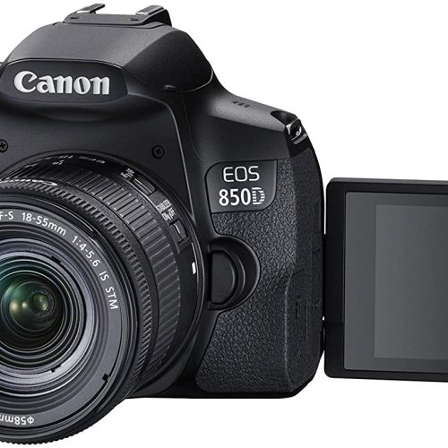 Alternative view of Canon EOS 850D Noir + 18-55 IS STM Noir