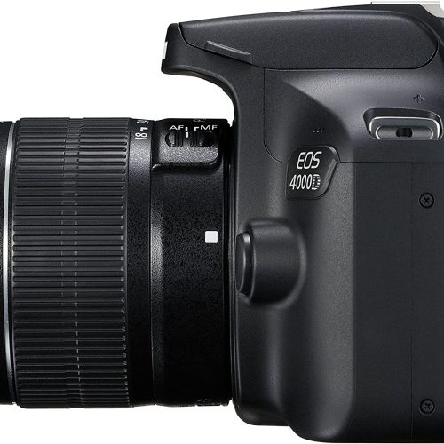 Alternative view of Canon EOS 4000D + EF-S 18-55mm III