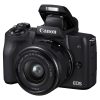 Canon EOS M50 Noir + EF-M 15-45 mm IS STM Noir + SB130 + SanDisk SD 16 Go