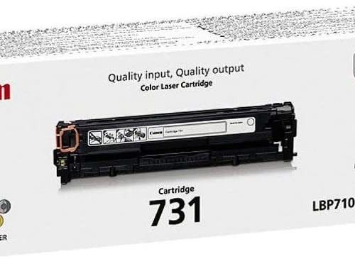 Alternative view of TONER CANON 731 NOIR ORIGINAL