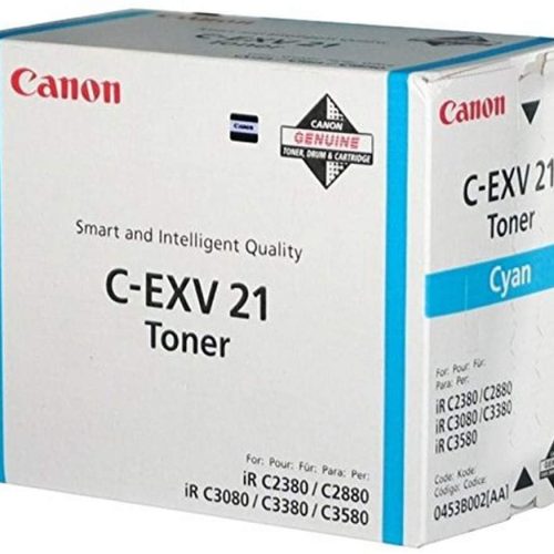 TONER CANON C-EXV21 BLEU ORIGINAL