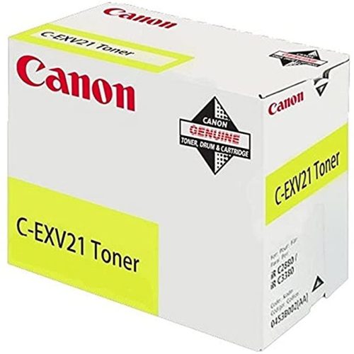 TONER CANON C-EXV21 JAUNE ORIGINAL