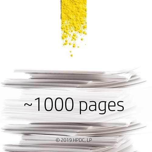 Alternative view of TONER HP-126A JAUNE ORIGINAL