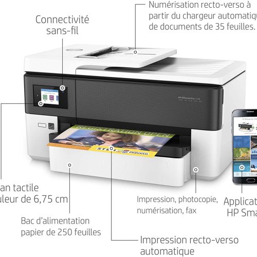 HP Officejet Pro 7720 Imprimante tout en un - Jet d'encre couleur – Image 8