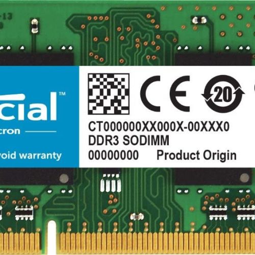 CRUCIAL DDR3 4GB 1600MHZ PC3 LAPTOP