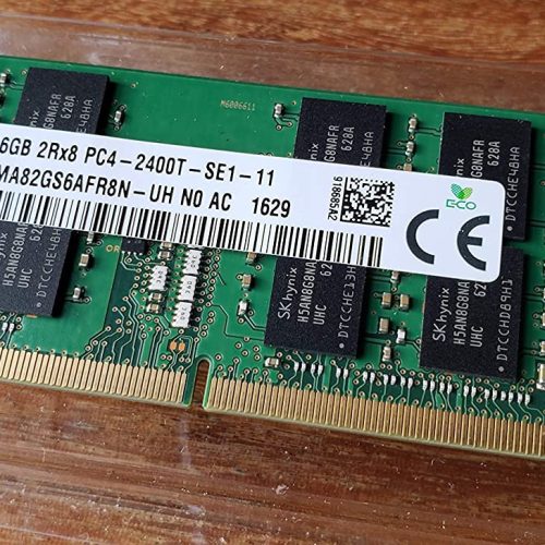 Alternative view of SK HYNIX DDR4 16GB 2Rx8 PC4-2400T-SE1-11 LAPTOP VRAGUE