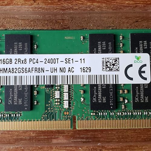SK HYNIX DDR4 16GB 2Rx8 PC4-2400T-SE1-11 LAPTOP VRAGUE