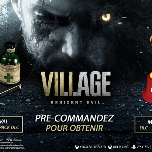 Alternative view of SONY RESIENT EVIL VILLAGE PS4 & PS5 CD DE JEUX 2022