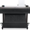 Traceur HP DesignJet T630 36 pouces jusqu'à A0, impression mobile, Wi-Fi, Gigabit Ethernet, USB 2.0