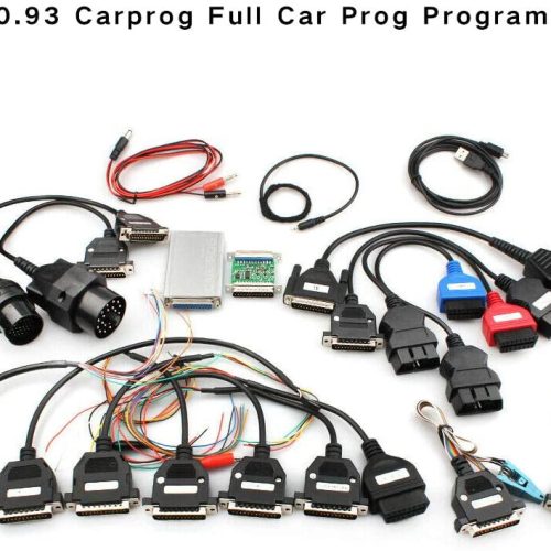 V10.93 Carprog Ensemble complet de câbles Adaptateur ECU PROG Programmeur pour voiture – Image 3