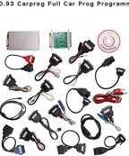 Alternative view of V10.93 Carprog Ensemble complet de câbles Adaptateur ECU PROG Programmeur pour voiture
