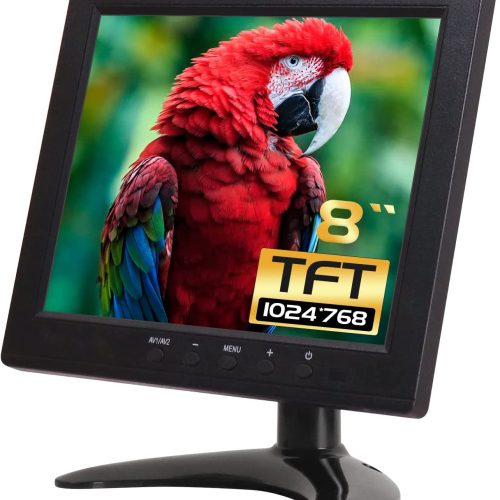 SUPER MONITEUR TFT-LED CCTV 8 POUCE METAL
