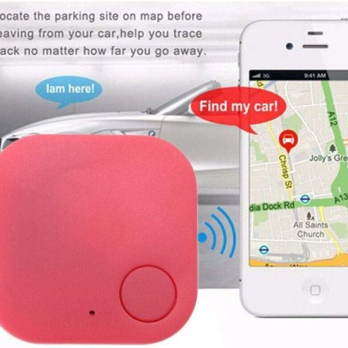 4 Pcs Enfants Animaux Clés Localisateur Mini Bluetooth GPS Voiture Moteur Tracker Finder – Image 3