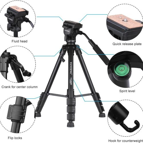 YUNTENG TRIPIED CAMERA VCT-691 – Image 4