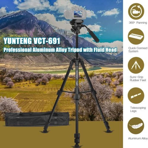 YUNTENG TRIPIED CAMERA VCT-691 – Image 8