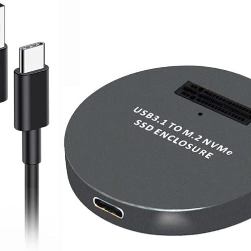 Boitier Disque Dur SSD USB3.1 TO M.2 NVMe SSD ENCLOSURE