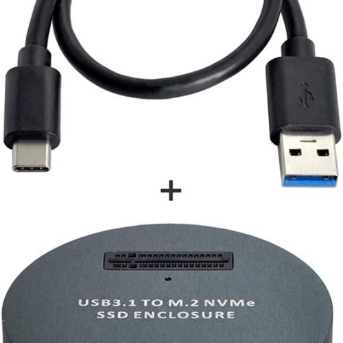 Boitier Disque Dur SSD USB3.1 TO M.2 NVMe SSD ENCLOSURE – Image 6
