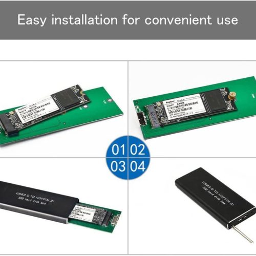 Boitier Disque Dur SSD USB3.0 TO M.2 (NGFF) – Image 7