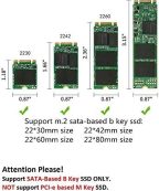 Boitier Disque Dur SSD USB3.0 TO M.2 (NGFF) – Image 5