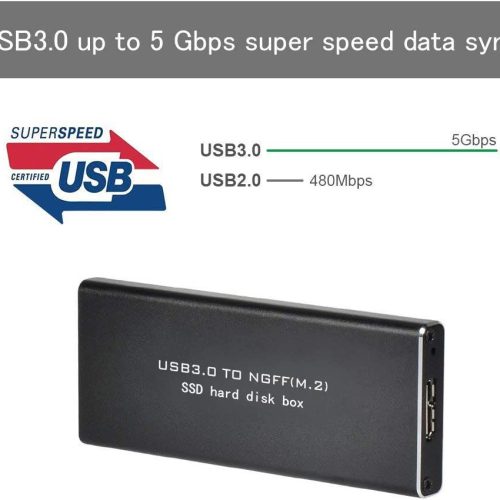 Boitier Disque Dur SSD USB3.0 TO M.2 (NGFF) – Image 4