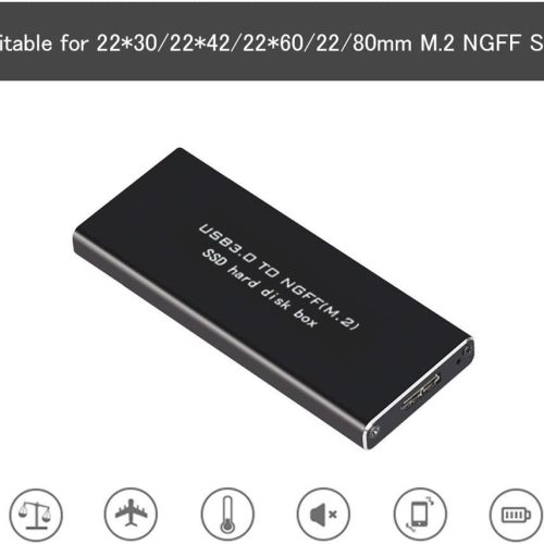 Alternative view of Boitier Disque Dur SSD USB3.0 TO M.2 (NGFF)