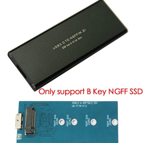 Boitier Disque Dur SSD USB3.0 TO NGFF M.2 LM-711N