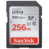 SANDISK CARTE MEMOIRE SD 256GB ULTRA SDHC UHS-I CARD CLASS 10 80MB/S