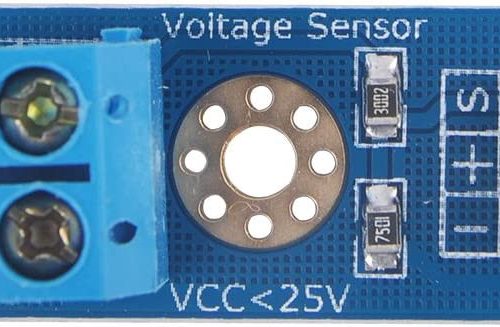 Alternative view of Capteur de tension DC0-25v pour Arduino