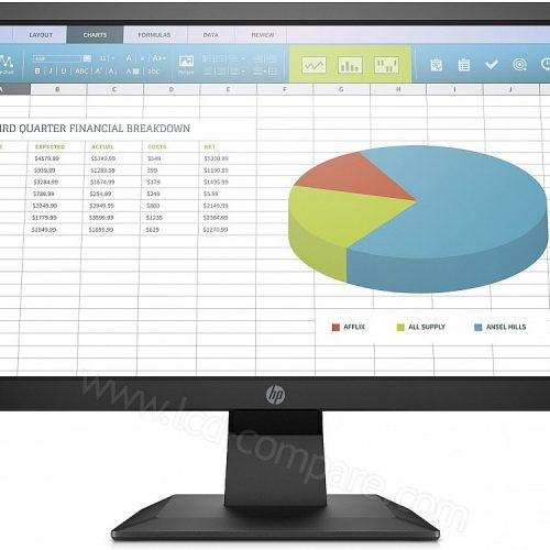HP ECRAN ORDINATEUR P204V MONITEUR 20 POUCES