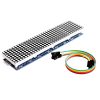 Module matriciel HiLetgo MAX7219 pour microcontrôleur Arduino Affichage 4 en 1 avec ligne 5 broches
