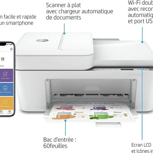 HP Deskjet Plus 4120 Imprimante tout-en-un Jet d'encre couleur – Image 4