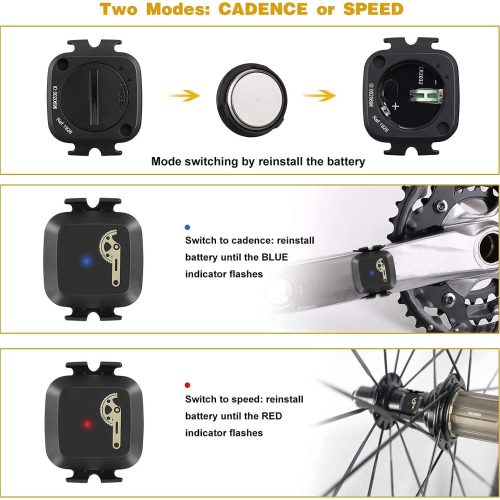 Capteur de vitesse de cadence pour vélo, Bluetooth sans fil ANT – Image 5