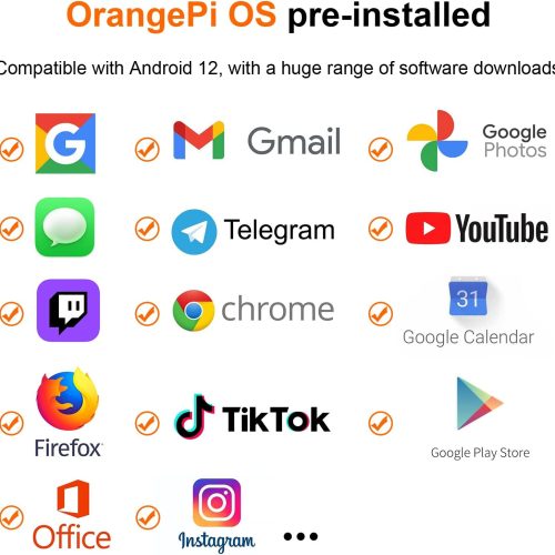 Orange Pi 800 Six-Core 64 bits 4 Go de RAM WiFi double bande Bluetooth 5.0 – Image 6