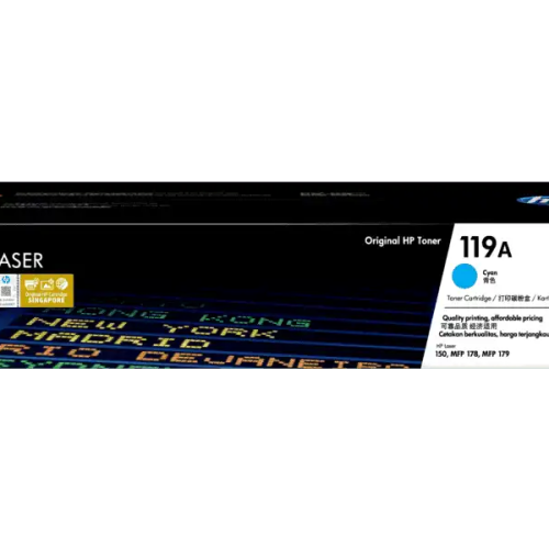 TONER HP-119A BLEU ORIGINAL