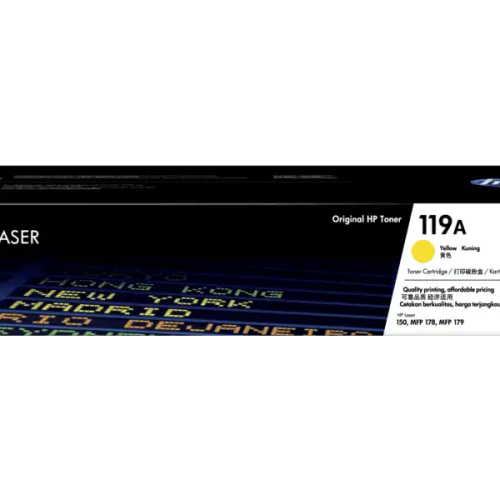 TONER HP-119A JAUNE ORIGINAL