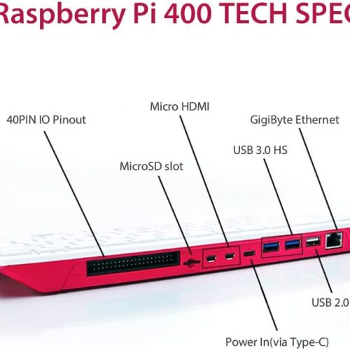 Kit Raspberry Pi 400, 4 Go de RAM – Image 4