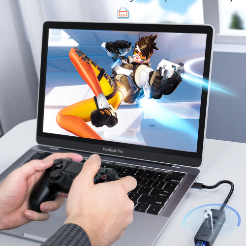 EHUB01 Unet | Concentrateur USB-C (4 en 1) | USB 3.0 – Image 5