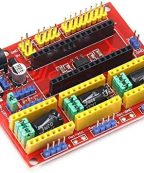 CNC Shield V4 pour Machine de Gravure Imprimante 3D A4988 Carte d'Extension de Pilote pour Arduino Nano DIY KIT – Image 4