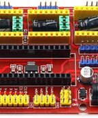 CNC Shield V4 pour Machine de Gravure Imprimante 3D A4988 Carte d'Extension de Pilote pour Arduino Nano DIY KIT