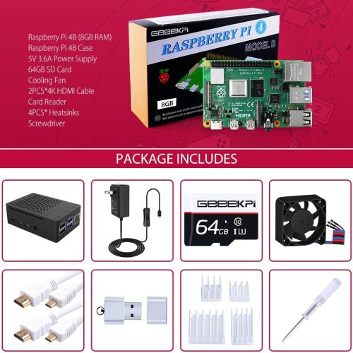 Alternative view of Raspberry Pi 4 Kit de démarrage 8 Go