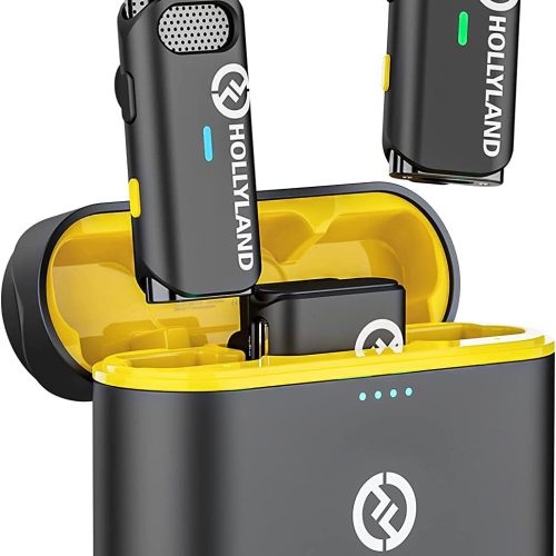 Hollyland Lark M1 Micro Cravate sans Fil Annulation Active Bruit 200m Portée