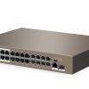 Tenda SWITCH TEF1126P-24-250W Switch 24 ports PoE+ manageable