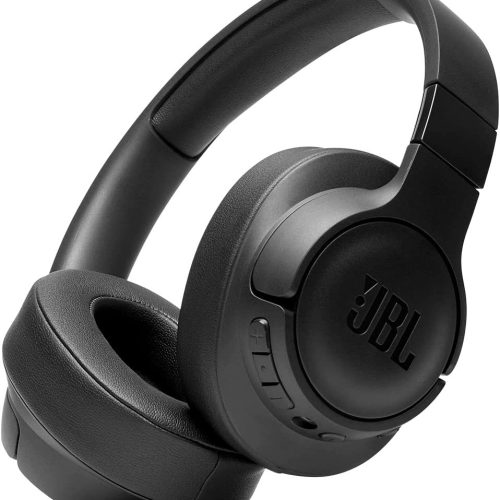 JBL Tune 760NC - Casque supra-auriculaire sans fil léger et pliable avec suppression active du bruit - Noir