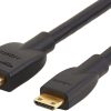Câble adaptateur mini-HDMI vers HDMI haute vitesse (prend en charge Ethernet, 3D et retour audio) - 2 metre